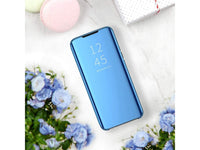 Clear View Flip Case für Xiaomi Redmi Note 10 5G in blau von Screenguard