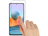 Case Friendly Screen Protector Handy Display Schutz Panzerglas Folie aus echtem 9H 2.5D Glas für Abdeckung des Xiaomi Redmi Note 10 Pro Displays in transparent von Screenguard