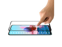 100% Fullscreen Curved Screen Protector Handy Display Schutz Glas für komplette Abdeckung des Xiaomi Redmi Note 10S Display in schwarz von Screenguard