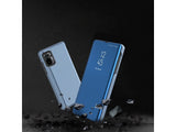 Clear View Flip Case für Xiaomi Redmi Note 10S in rosa von Screenguard