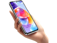 Vollständige 360 Grad Rundum Gummi TPU Hülle zum beidseitigen Schutz des Xiaomi Redmi Note 11 Pro Display und Gehäuse in transparent von Screenguard