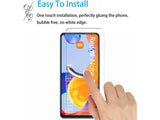 Case Friendly Screen Protector Handy Display Schutz Panzerglas Folie aus echtem 9H 2.5D Glas für Abdeckung des Xiaomi Redmi Note 11 Pro Displays in transparent von Screenguard