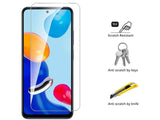 Case Friendly Screen Protector Handy Display Schutz Panzerglas Folie aus echtem 9H 2.5D Glas für Abdeckung des Xiaomi Redmi Note 11S Displays in transparent von Screenguard