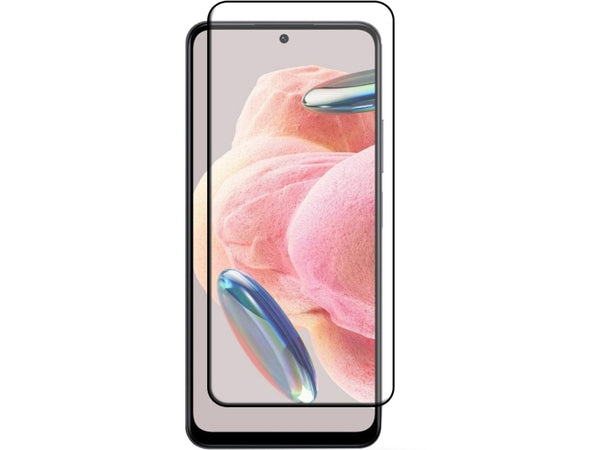 100% Fullscreen Curved Screen Protector Handy Display Schutz Glas für komplette Abdeckung des Xiaomi Redmi Note 12 4G Display in schwarz von Screenguard