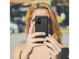 Flexible Handy Schutzhülle mit gebürster Carbon Textur auf der Rückseite für zum Schutz des Xiaomi Redmi Note 12S  Display und Gehäuse Case in schwarz von Screenguard