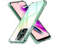 Hoch transparenter TPU Gummi Schutz Handy Hülle Clear Case klar mit verstärkten Schutzecken Bumper für das Xiaomi Redmi Note 12S Display und Gehäuse in transparent von Screenguard