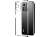 Hoch transparenter TPU Gummi Schutz Handy Hülle Clear Case klar mit verstärkten Schutzecken Bumper für das Xiaomi Redmi Note 12S Display und Gehäuse in transparent von Screenguard