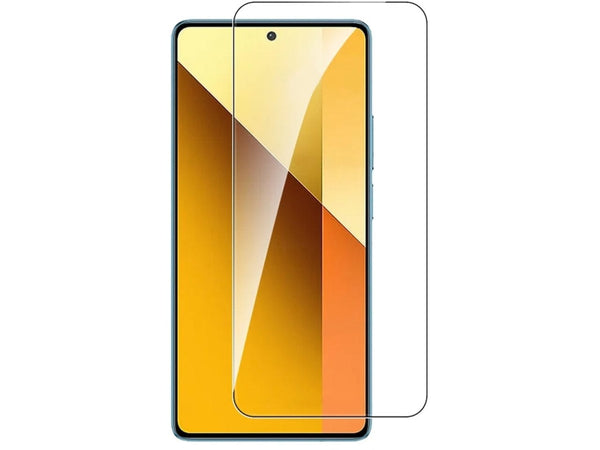 Case Friendly Screen Protector Handy Display Schutz Panzerglas Folie aus echtem 9H 2.5D Glas für Abdeckung des Xiaomi Redmi Note 13 5G Displays in transparent von Screenguard