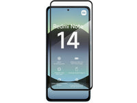 100% Fullscreen Curved Screen Protector Handy Display Schutz Glas für komplette Abdeckung des Xiaomi Redmi Note 14 4G Display in schwarz von Screenguard