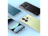 Hoch transparenter TPU Gummi Schutz Handy Hülle Clear Case klar mit verstärkten Schutzecken Bumper für das Xiaomi Redmi Note 14 4G Display und Gehäuse in transparent von Screenguard