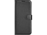 Lederhülle Karten Wallet Ledertasche Etui für Xiaomi Redmi Note 14 4G in schwarz von Screenguard