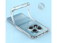 Hoch transparenter TPU Gummi Schutz Handy Hülle Clear Case klar mit verstärkten Schutzecken Bumper für das Xiaomi Redmi Note 14 Pro 4G Display und Gehäuse in transparent von Screenguard