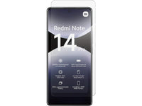 Case Friendly Screen Protector Handy Display Schutz Panzerglas Folie aus echtem 9H 2.5D Glas für Abdeckung des Xiaomi Redmi Note 14 Pro 4G Displays in transparent von Screenguard