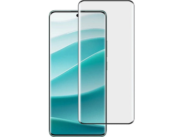 100% Fullscreen Curved Screen Protector Handy Display Schutz Glas für komplette Abdeckung des Xiaomi Redmi Note 14 Pro+ 5G Display in schwarz von Screenguard