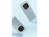 Hoch transparenter TPU Gummi Schutz Handy Hülle Clear Case klar mit verstärkten Schutzecken Bumper für das Xiaomi Redmi Note 14 Pro+ 5G Display und Gehäuse in transparent von Screenguard