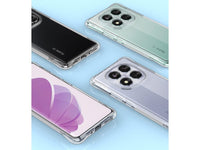 Hoch transparenter TPU Gummi Schutz Handy Hülle Clear Case klar mit verstärkten Schutzecken Bumper für das Xiaomi Redmi Note 14 Pro 5G Display und Gehäuse in transparent von Screenguard