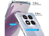 Hoch transparenter TPU Gummi Schutz Handy Hülle Clear Case klar mit verstärkten Schutzecken Bumper für das Xiaomi Redmi Note 14 Pro 5G Display und Gehäuse in transparent von Screenguard