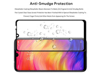 100% Fullscreen Curved Screen Protector Handy Display Schutz Glas für komplette Abdeckung des Xiaomi Redmi Note 7 Display in schwarz von Screenguard