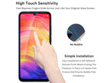 100% Fullscreen Curved Screen Protector Handy Display Schutz Glas für komplette Abdeckung des Xiaomi Redmi Note 7 Display in schwarz von Screenguard