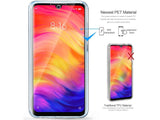 Vollständige 360 Grad Rundum Gummi TPU Hülle zum beidseitigen Schutz des Xiaomi Redmi Note 7 Display und Gehäuse in transparent von Screenguard