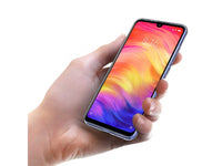 Gummi Hülle für Xiaomi Redmi Note 7 aus flexiblem Soft TPU, kristallklar und transparent von Screenguard