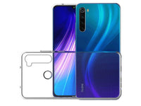 Gummi Hülle für Xiaomi Redmi Note 8 aus flexiblem Soft TPU, kristallklar und transparent von Screenguard