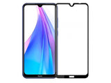 100% Fullscreen Curved Screen Protector Handy Display Schutz Glas für komplette Abdeckung des Xiaomi Redmi Note 8T Display in schwarz von Screenguard