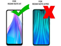 Vollständige 360 Grad Rundum Gummi TPU Hülle zum beidseitigen Schutz des Xiaomi Redmi Note 8T Display und Gehäuse in transparent von Screenguard