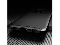 Hochwertig stabile Soft TPU Smartphone Handy Hülle im Carbon Design für Xiaomi Redmi Note 9 zum Schutz des Display und Gehäuse Cover in schwarz von Screenguard