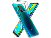 Gummi Hülle für Xiaomi Redmi Note 9 Pro aus flexiblem Soft TPU, kristallklar und transparent von Screenguard