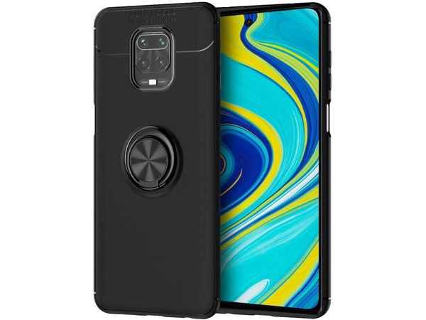 RingCase für Xiaomi Redmi Note 9 Pro in schwarz von Screenguard