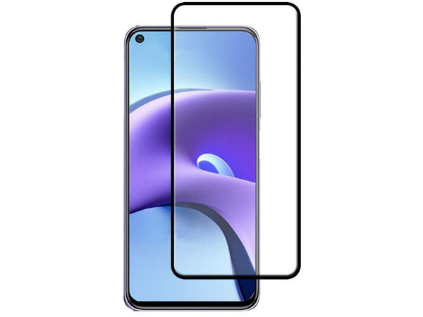 100% Fullscreen Curved Screen Protector Handy Display Schutz Glas für komplette Abdeckung des Xiaomi Redmi Note 9T Display in schwarz von Screenguard