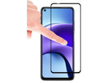 100% Fullscreen Curved Screen Protector Handy Display Schutz Glas für komplette Abdeckung des Xiaomi Redmi Note 9T Display in schwarz von Screenguard