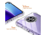 Hoch transparenter TPU Gummi Schutz Handy Hülle Clear Case klar mit verstärkten Schutzecken Bumper für das Xiaomi Redmi Note 9T Display und Gehäuse in transparent von Screenguard