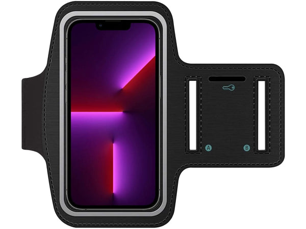 Fitness Joggen Sport Running Smartphone Armband für bequemes Tragen eines Apple iPhone 13 Pro Max Handy am Arm von SmartFitness