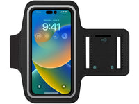 Fitness Joggen Sport Running Smartphone Armband für bequemes Tragen eines Apple iPhone 14 Pro Max Handy am Arm von SmartFitness