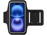 Fitness Joggen Sport Running Smartphone Armband für bequemes Tragen eines Apple iPhone 16 Plus Handy am Arm von SmartFitness