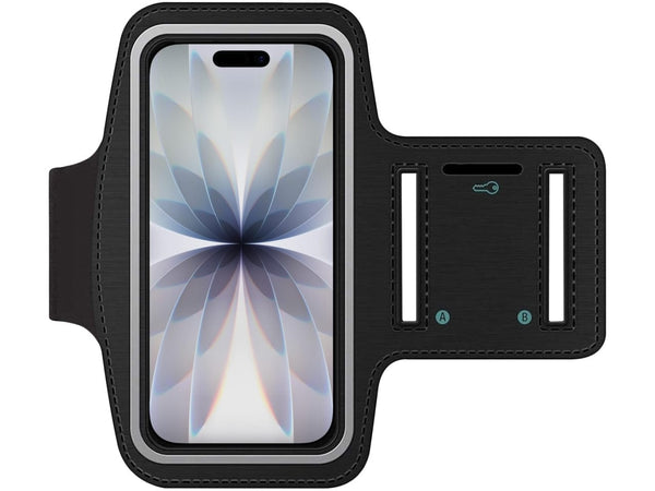 Fitness Joggen Sport Running Smartphone Armband für bequemes Tragen eines Apple iPhone 17 Handy am Arm von SmartFitness