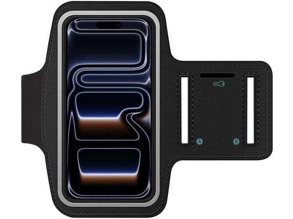 Fitness Joggen Sport Running Smartphone Armband für bequemes Tragen eines Apple iPhone 17 Pro Max Handy am Arm von SmartFitness