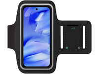 Fitness Joggen Sport Running Smartphone Armband für bequemes Tragen eines Google Pixel 9a Handy am Arm von SmartFitness