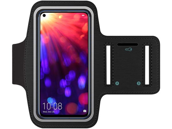 Fitness Joggen Sport Running Smartphone Armband für bequemes Tragen eines Honor View 20 Handy am Arm von SmartFitness