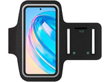 Fitness Joggen Sport Running Smartphone Armband für bequemes Tragen eines Honor X8a Handy am Arm von SmartFitness