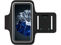 Fitness Joggen Sport Running Smartphone Armband für bequemes Tragen eines Huawei P60 Pro Handy am Arm von SmartFitness