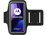 Fitness Joggen Sport Running Smartphone Armband für bequemes Tragen eines Motorola Edge 40 Handy am Arm von SmartFitness