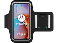 Fitness Joggen Sport Running Smartphone Armband für bequemes Tragen eines Motorola Edge 40 Pro Handy am Arm von SmartFitness