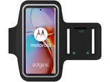 Fitness Joggen Sport Running Smartphone Armband für bequemes Tragen eines Motorola Edge 40 Pro Handy am Arm von SmartFitness