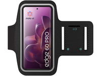 Fitness Joggen Sport Running Smartphone Armband für bequemes Tragen eines Motorola Edge 60 Pro Handy am Arm von SmartFitness