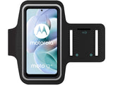 Fitness Joggen Sport Running Smartphone Armband für bequemes Tragen eines Motorola Moto G41 Handy am Arm von SmartFitness