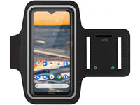 Fitness Joggen Sport Running Smartphone Armband für bequemes Tragen eines Nokia 5.3 Handy am Arm von SmartFitness