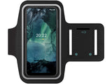 Fitness Joggen Sport Running Smartphone Armband für bequemes Tragen eines Nokia G11 Handy am Arm von SmartFitness